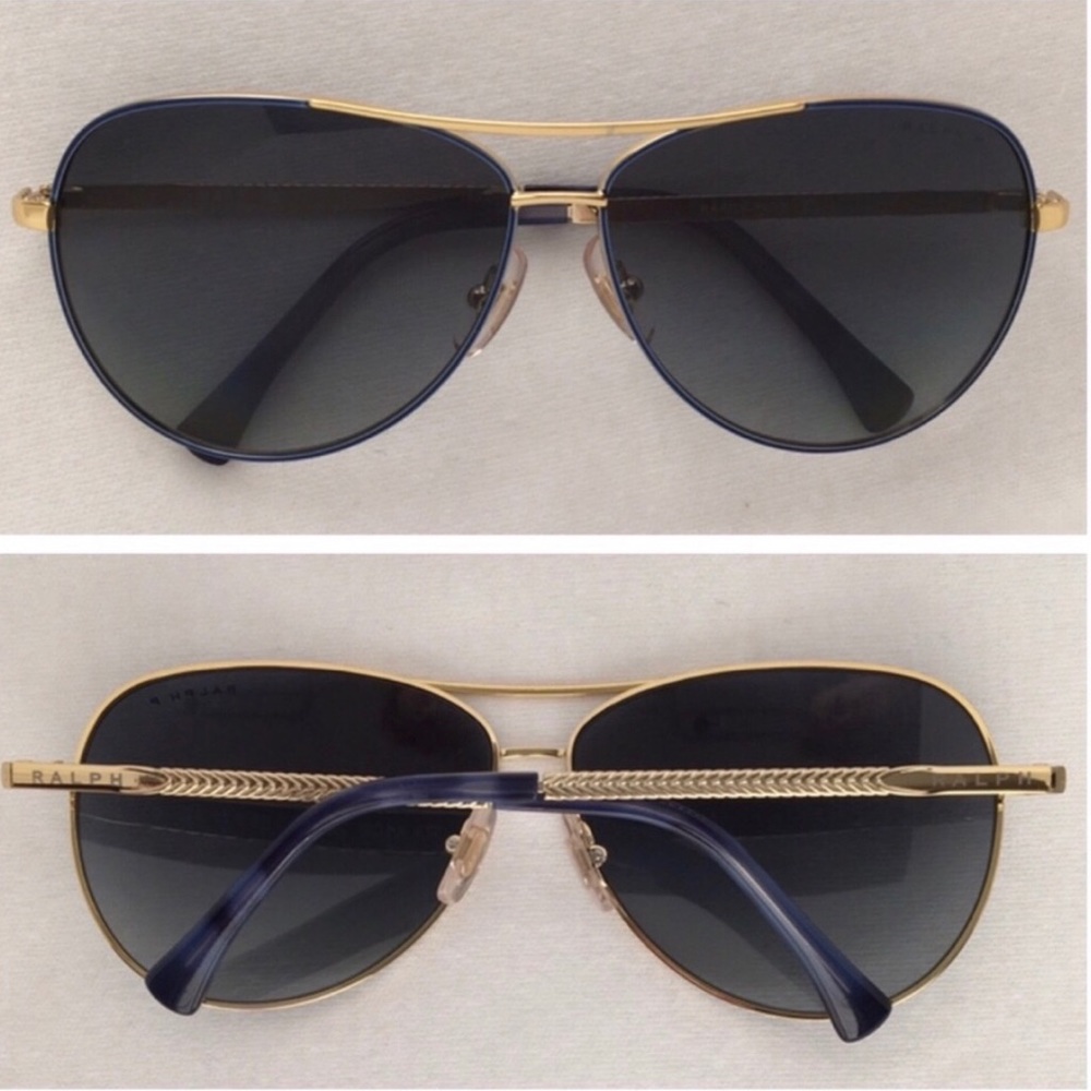 Ralph Lauren Polarized Aviator Sunglasses